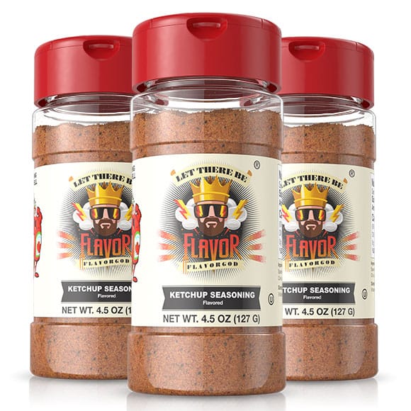 Flavor God Sautéed Chicken Salad and Certified Paleo Ketchup Seasoning