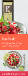 Kasandrinos Watermelon Mint and Feta Salad