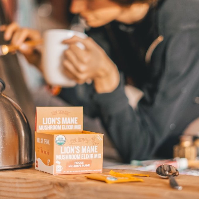Keto Certified Lion's Mane Mushroom Elixir Mix Four Sigmatic
