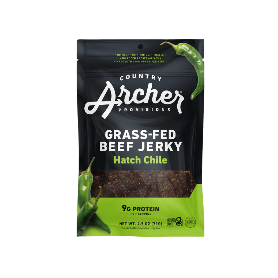 Country Archer Beef Jerky-Hatche Chile
