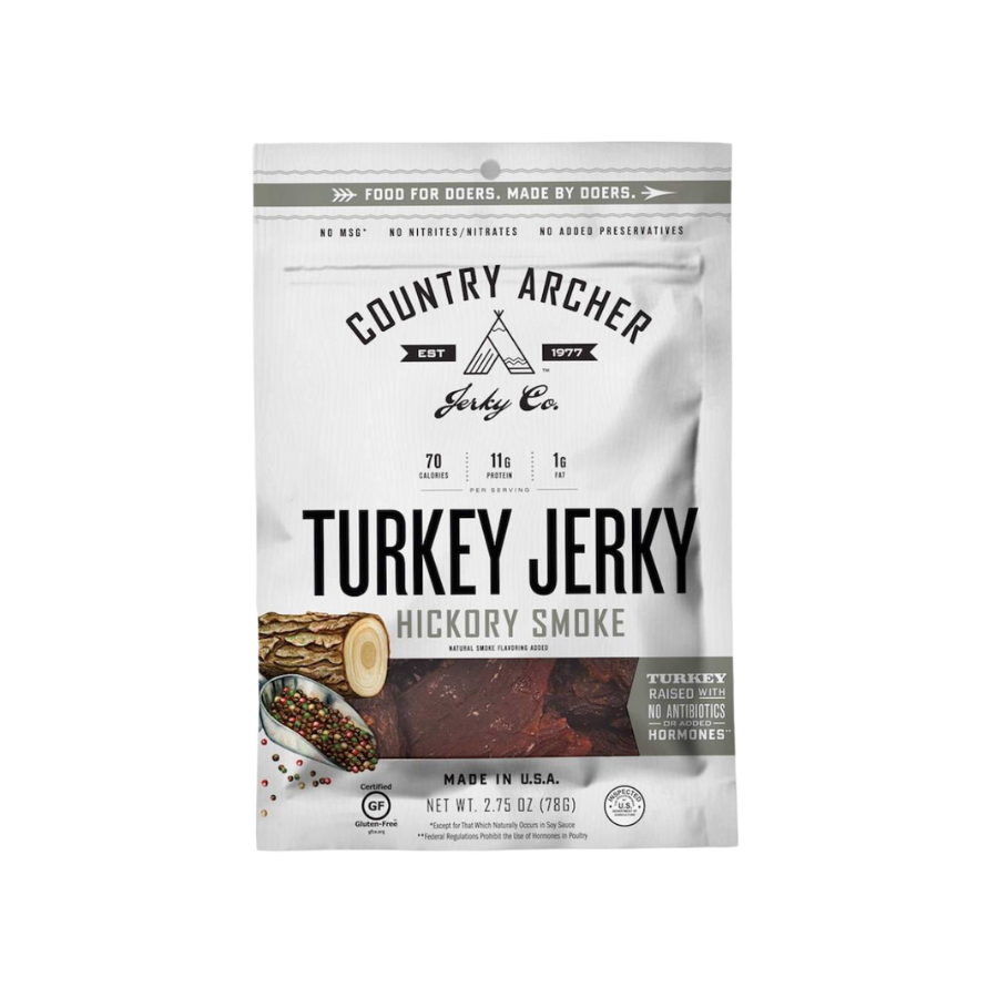 Country Archer Turkey Jerky - Hickory Smoke